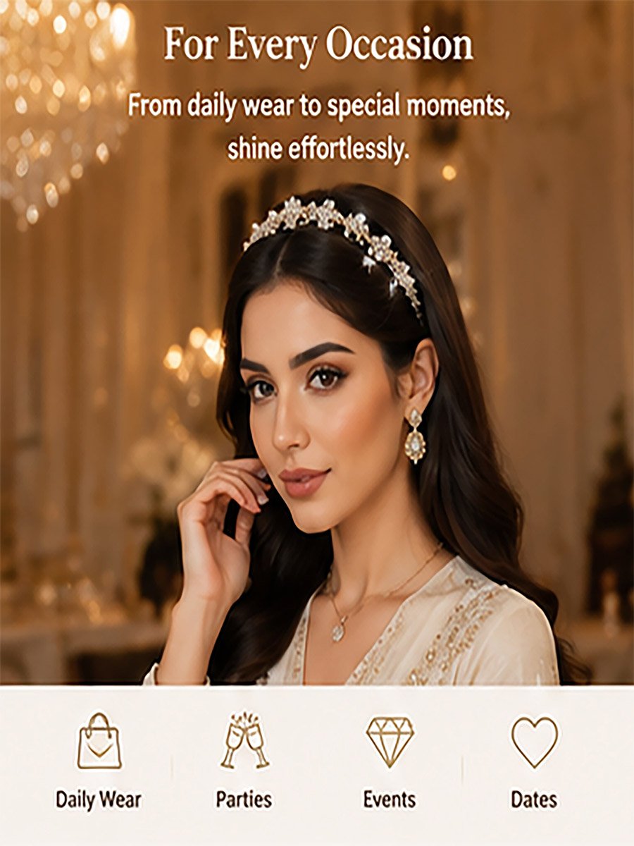 Crystal Rhinestone Headband