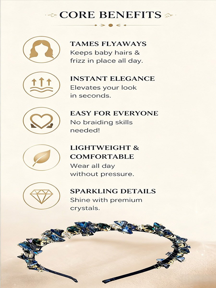 Crystal Rhinestone Headband