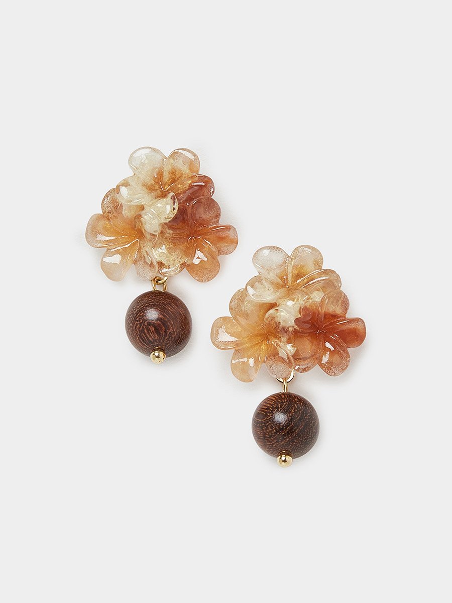 Flower Dangle Earrings