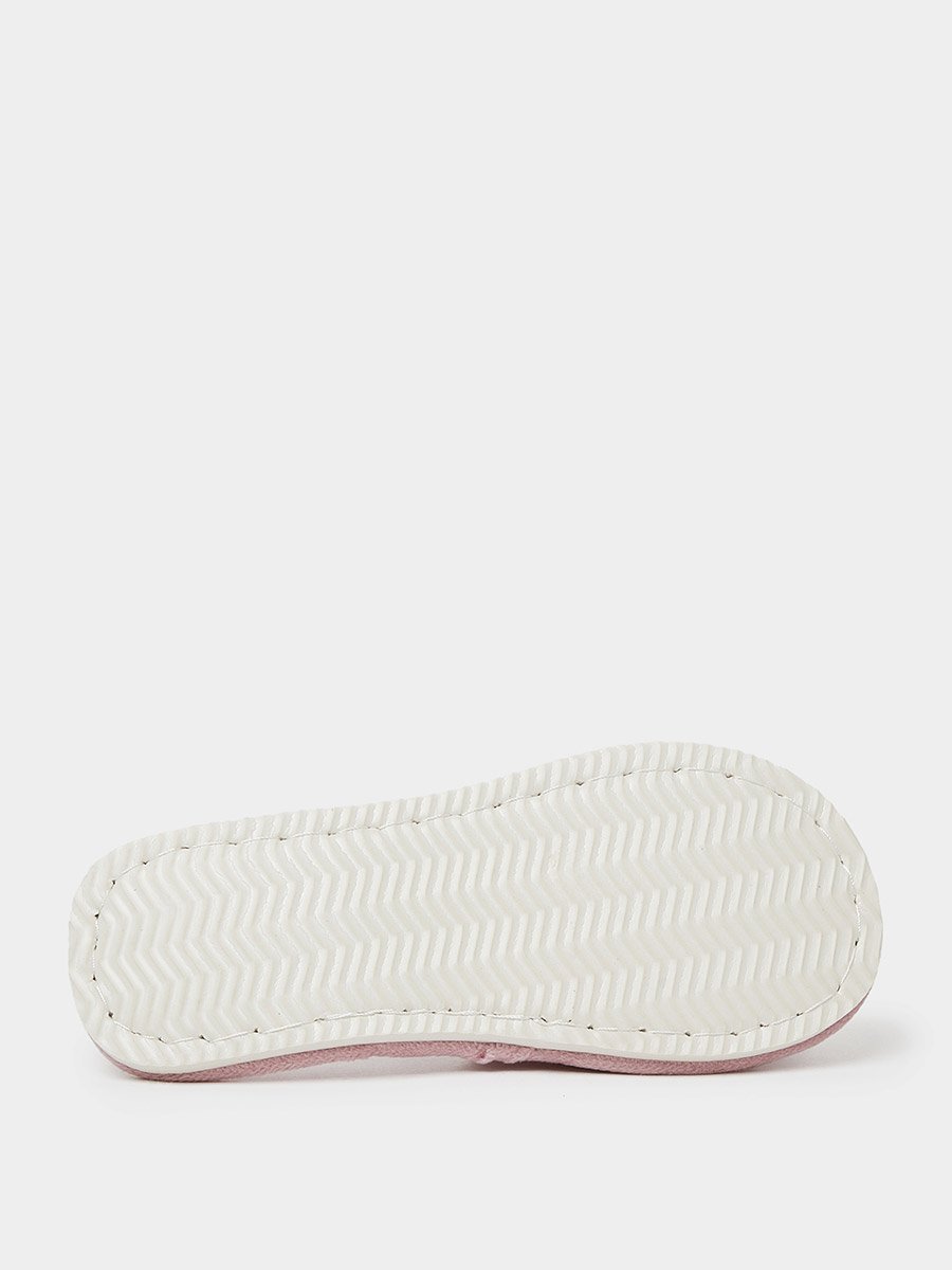 Pink Knot Detail Bedroom Slippers