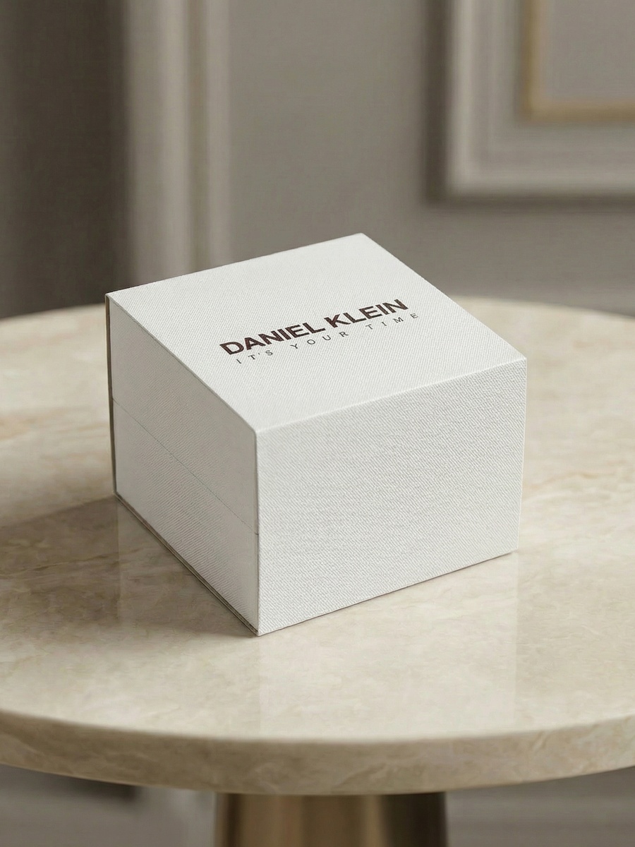 ساعة رجالية ستانلس ستيل بلون فضي