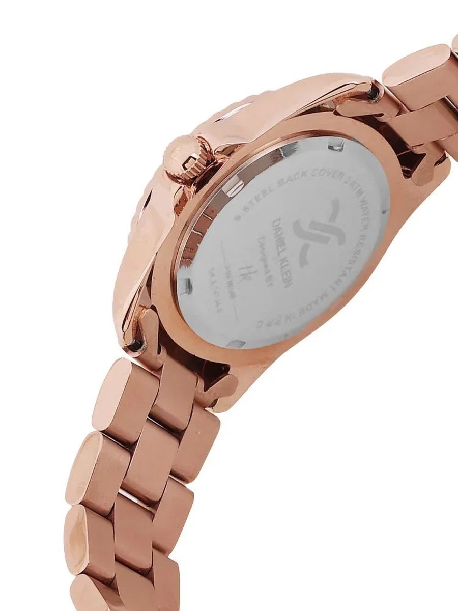Premium Rose Gold Stainless Steel Watch for Women DK.6.14134-5