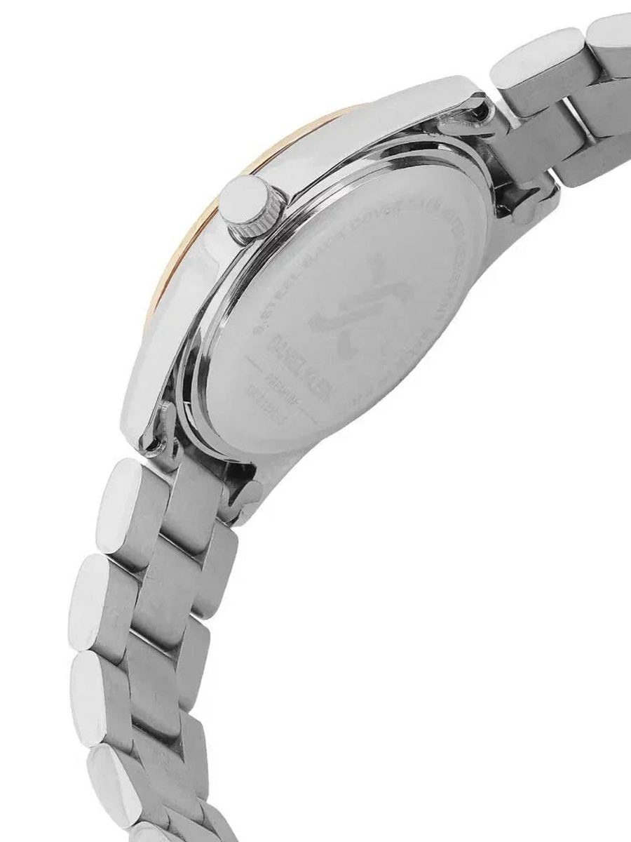 Premium Silver and Gold Stainless Steel Watch for Women DK.6.14133-4
