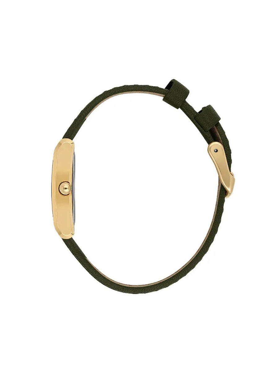 Premium Green Leather Watch for Women DK.1.14124-3