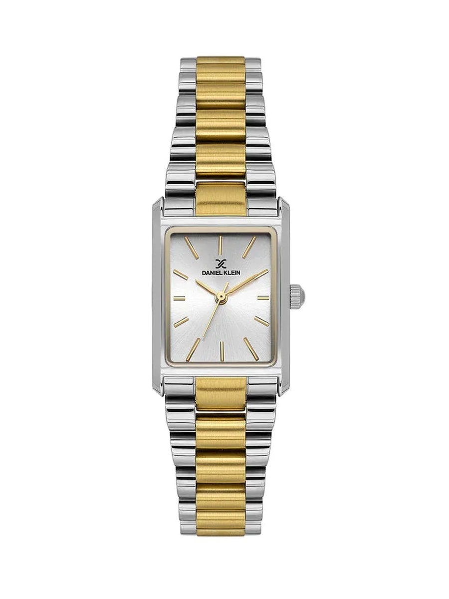 Premium Silver and Gold Stainless Steel Watch for Women DK.1.14123-4