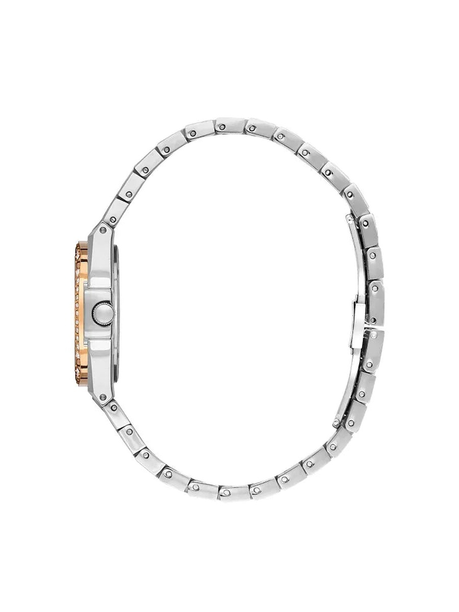 Premium Silver and Rose Gold Stainless Steel Watch for Women DK.1.14122-6