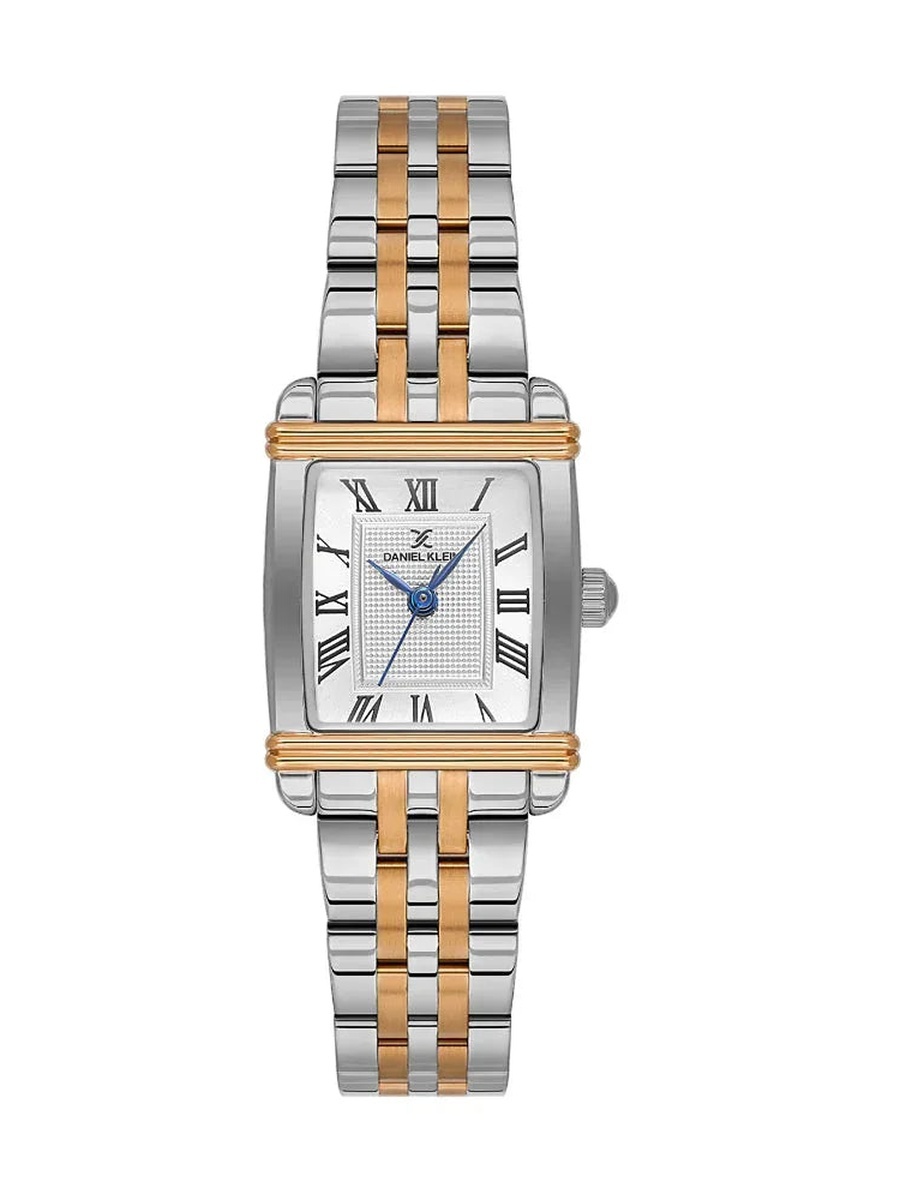 Premium Silver and Rose Gold Stainless Steel Watch for Women DK.1.14115-6