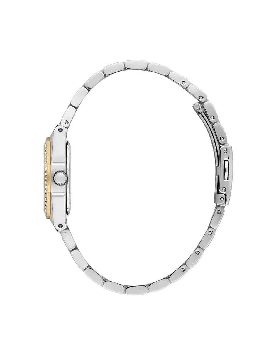 Premium Silver and Gold Stainless Steel Watch for Women DK.1.14113-4