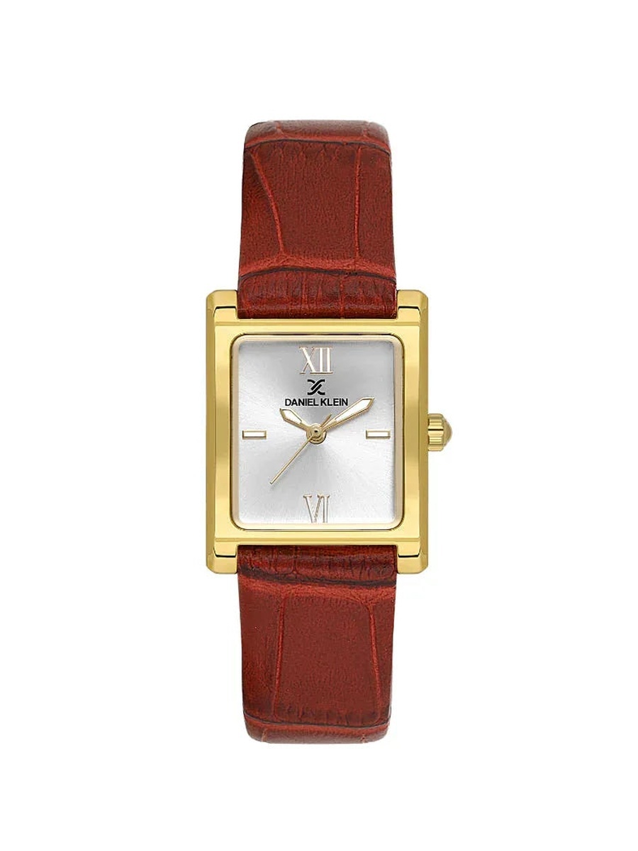 Premium Burgundy Leather Watch for Women DK.1.14112-5