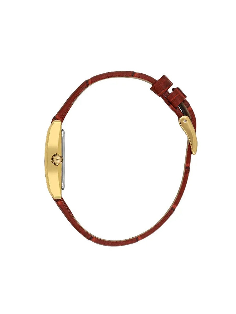 Premium Burgundy Leather Watch for Women DK.1.14112-5