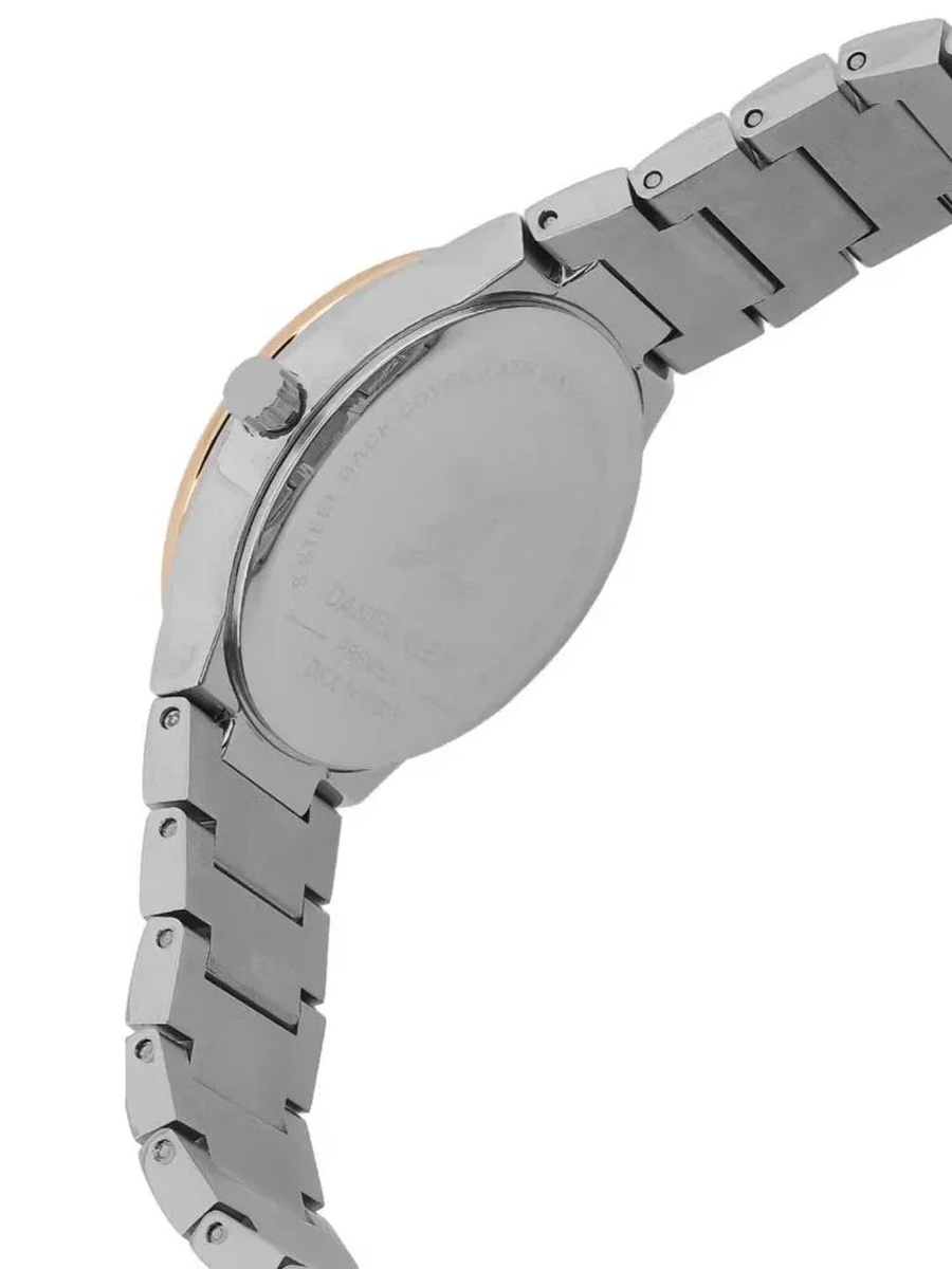Premium Silver and Rose Gold Stainless Steel Watch for Women DK.1.14110-6