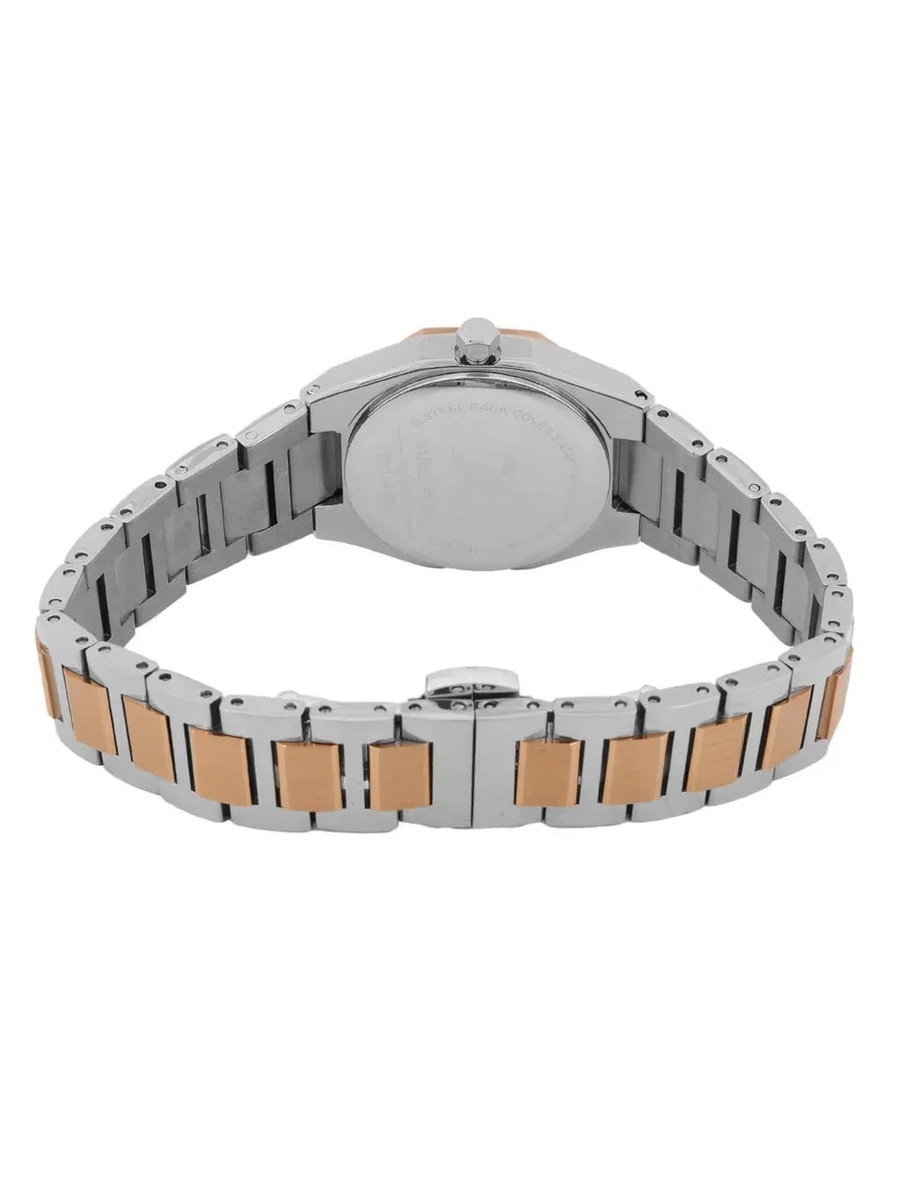 Premium Silver and Rose Gold Stainless Steel Watch for Women DK.1.14109-6