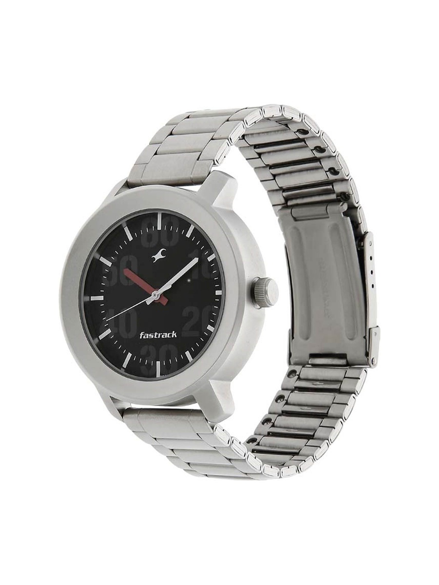 Men Black Dial Analog Watch