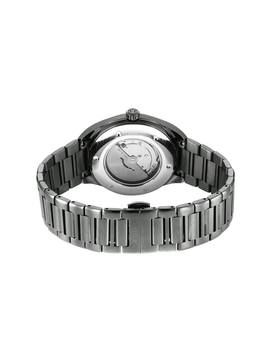 Stellar - 3 Men Purple Round Dial Watch with Metal Strap