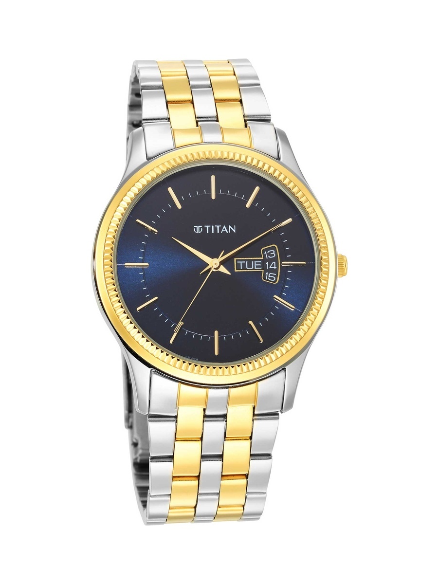 Men Watch Sleek Metal Case with Modern Dial and Ergonomic Strap