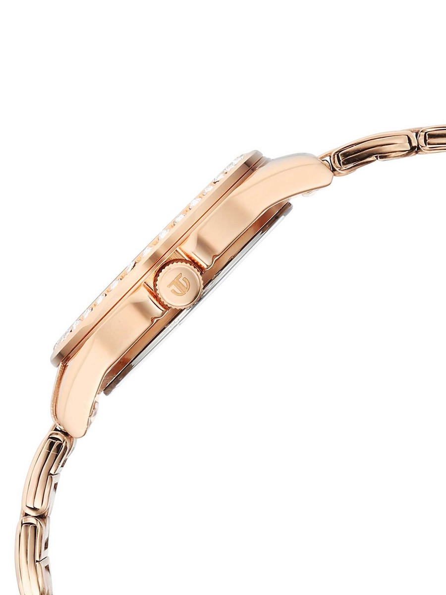 Women Raga Light Pink Dial Analog Watch with Stainless Steel Strap