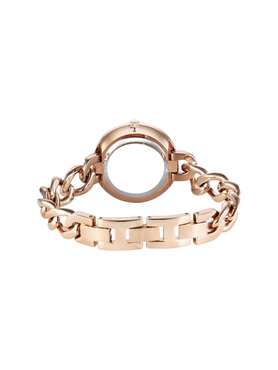 Women Raga Showstopper Watch with Silver Dial and Metal Strap, Quartz Movement