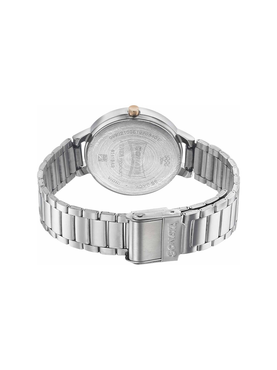 Women Silver Analog Watch