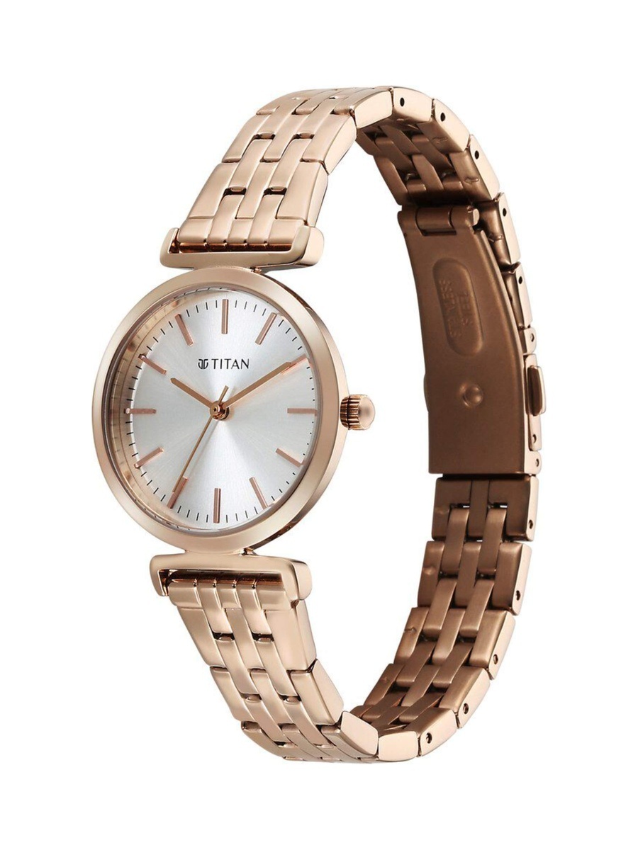 Women Workmode Watch with Silver Dial and Stainless Steel Strap, Quartz Movement
