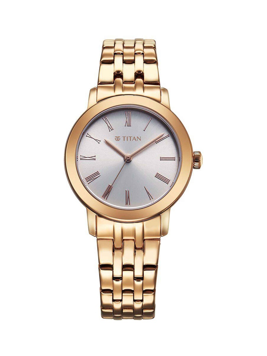 Women Workmode Watch with Silver Sunray Dial and Stainless Steel Strap, Quartz