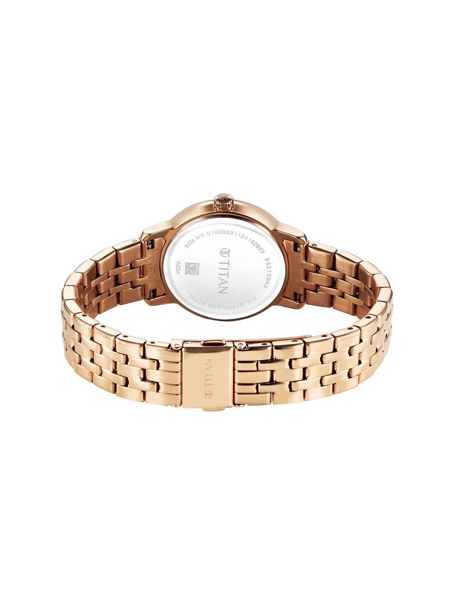 Women Workmode Watch with Silver Sunray Dial and Stainless Steel Strap, Quartz