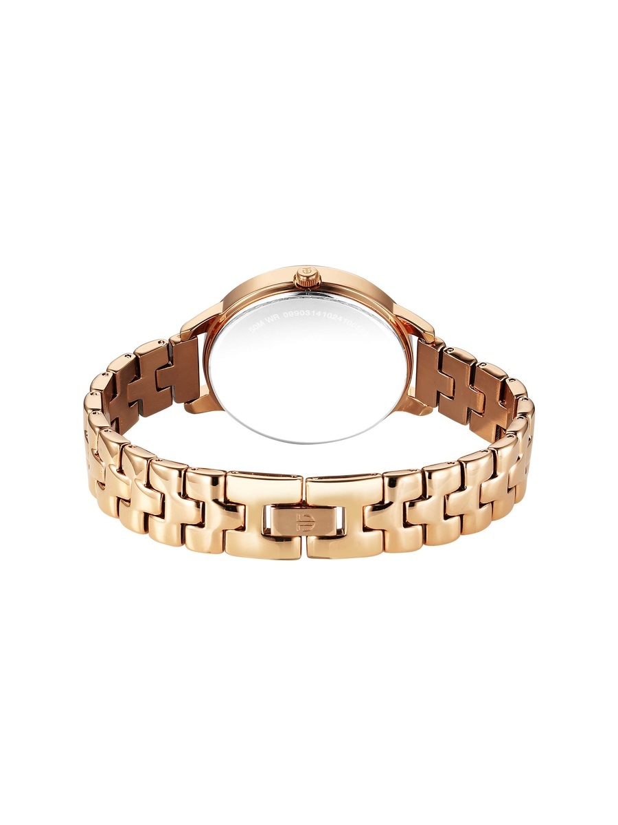 Women Razzle Dazzle Watch with Grey Dial and Stainless Steel Strap