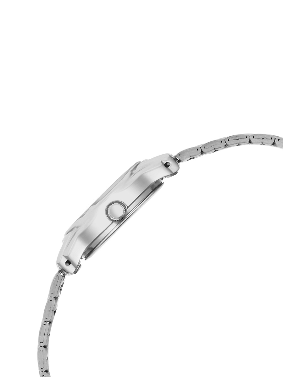 Women Karishma Watch with Champagne Dial and Stainless Steel Strap, Quartz