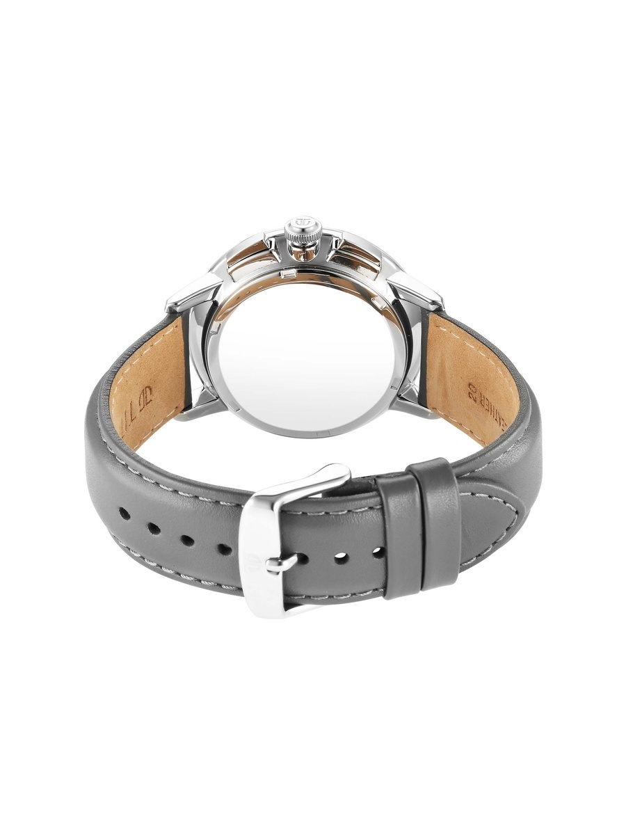 Women Multifunction Watch with Leather Strap