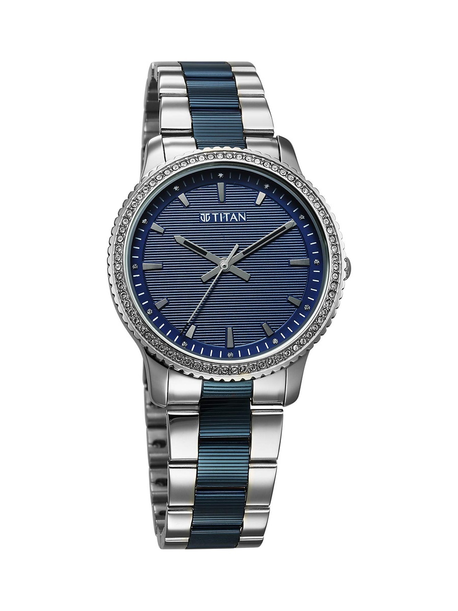 Women Sports Fashion Quart Analog Blue Dial Watch