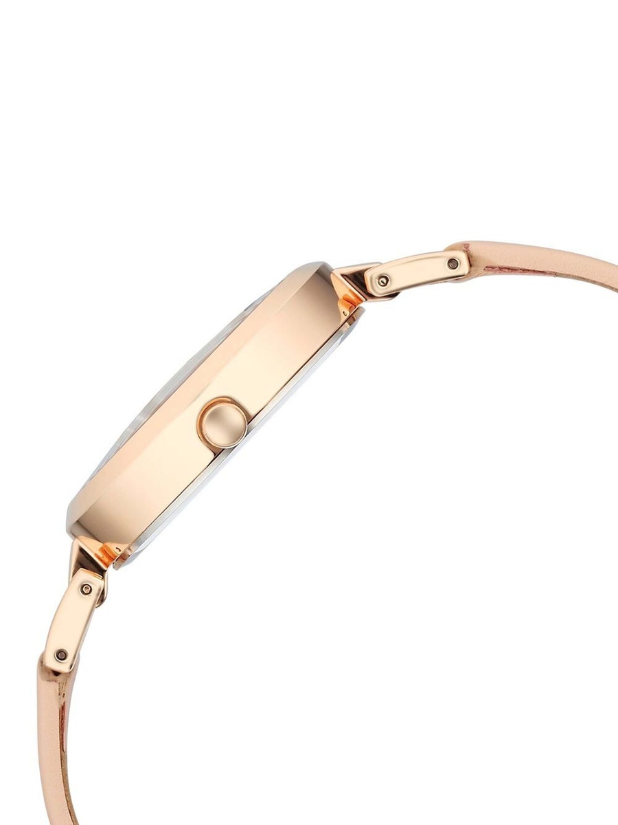 Women Raga Memoirs Watch with Pink Dial and Metal Strap, Quartz Movement