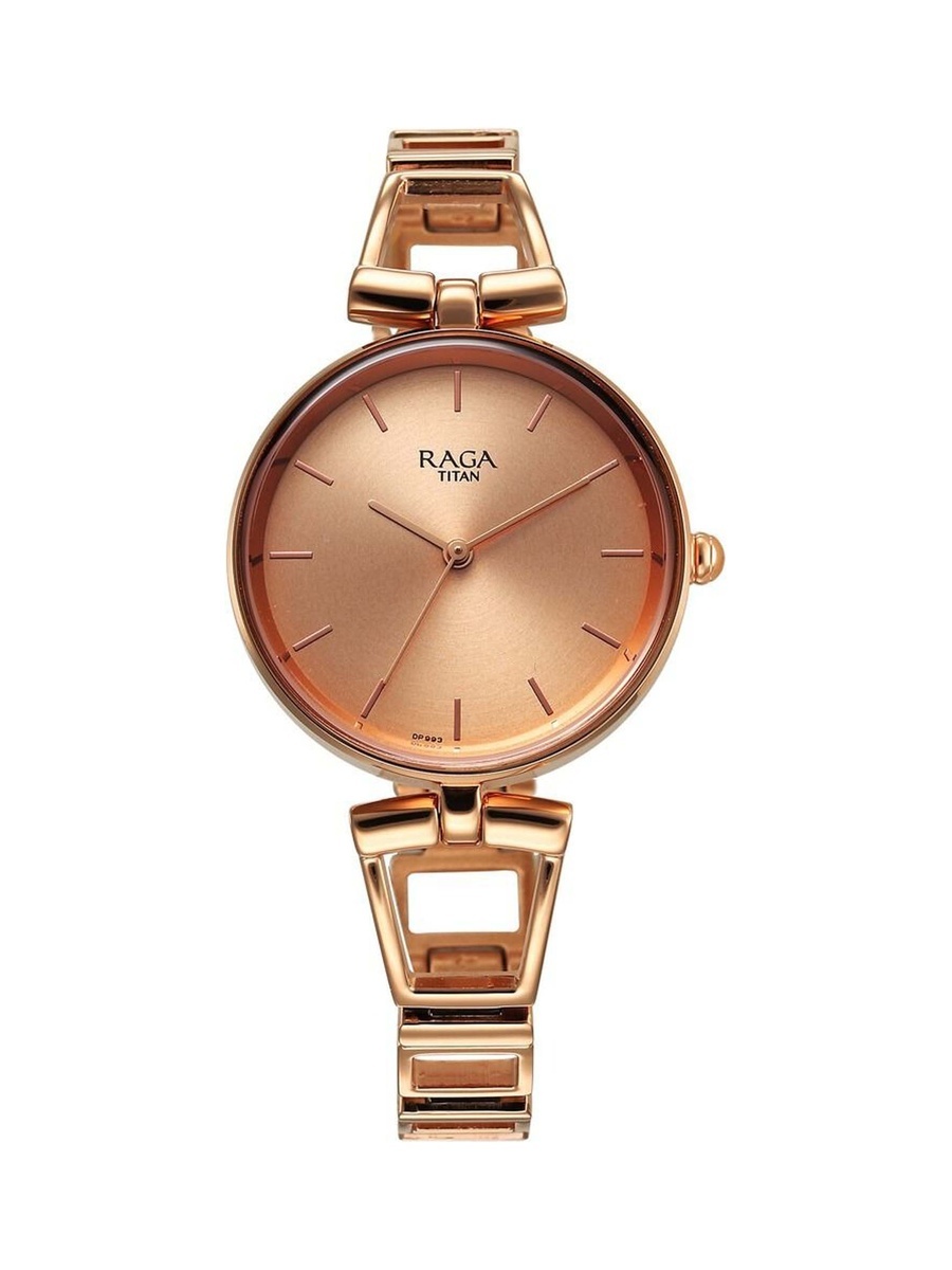 Women Raga Ascend Watch with Rose Gold Dial