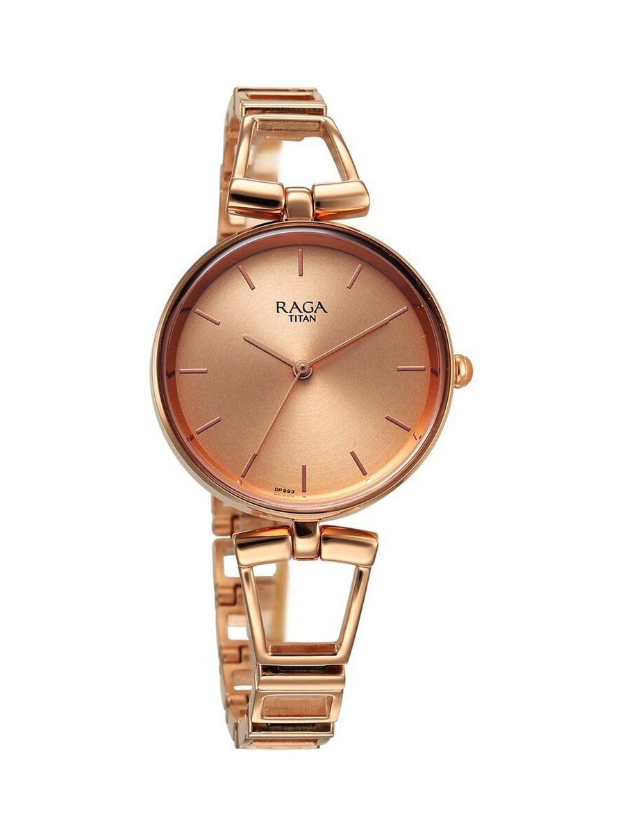 Women Raga Ascend Watch with Rose Gold Dial