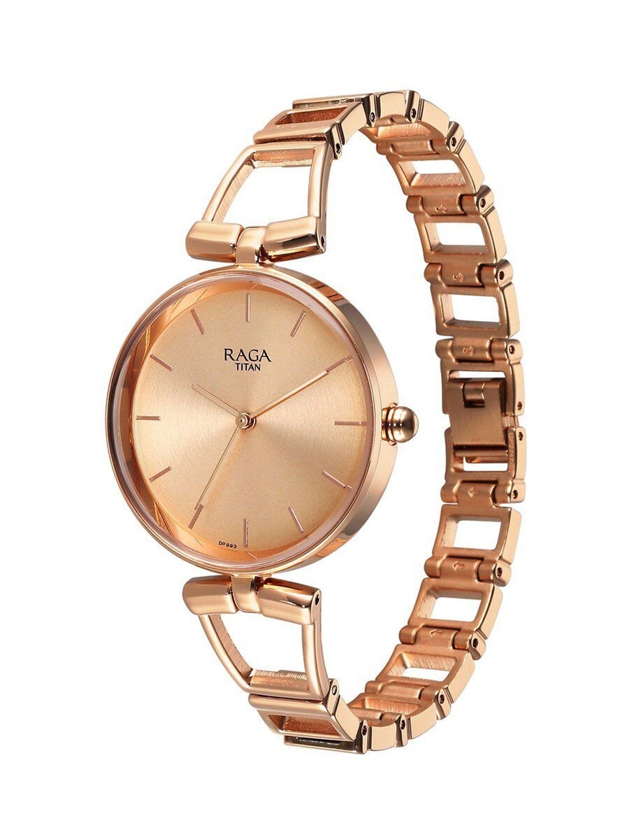 Women Raga Ascend Watch with Rose Gold Dial