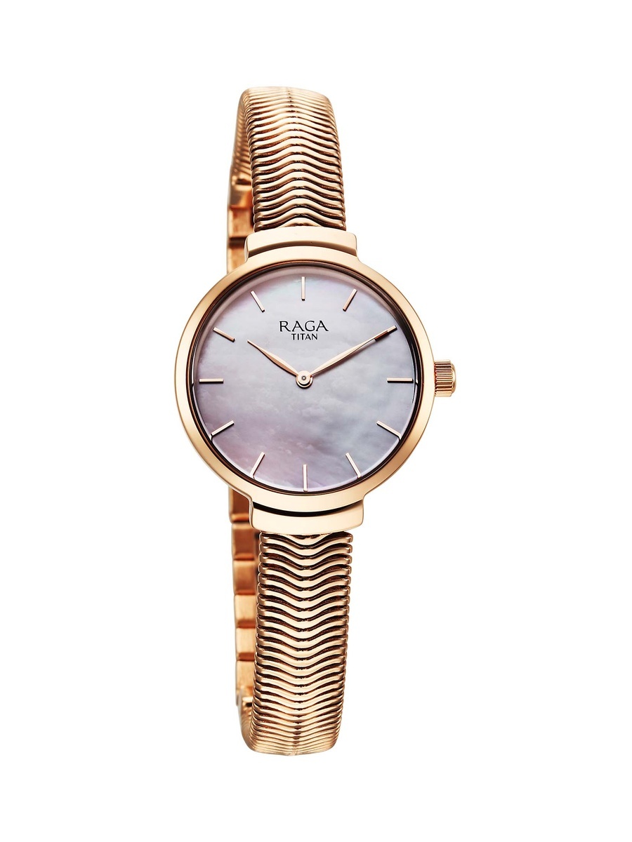 Women Raga Viva Glam Watch with Pink Mother of Pearl Dial