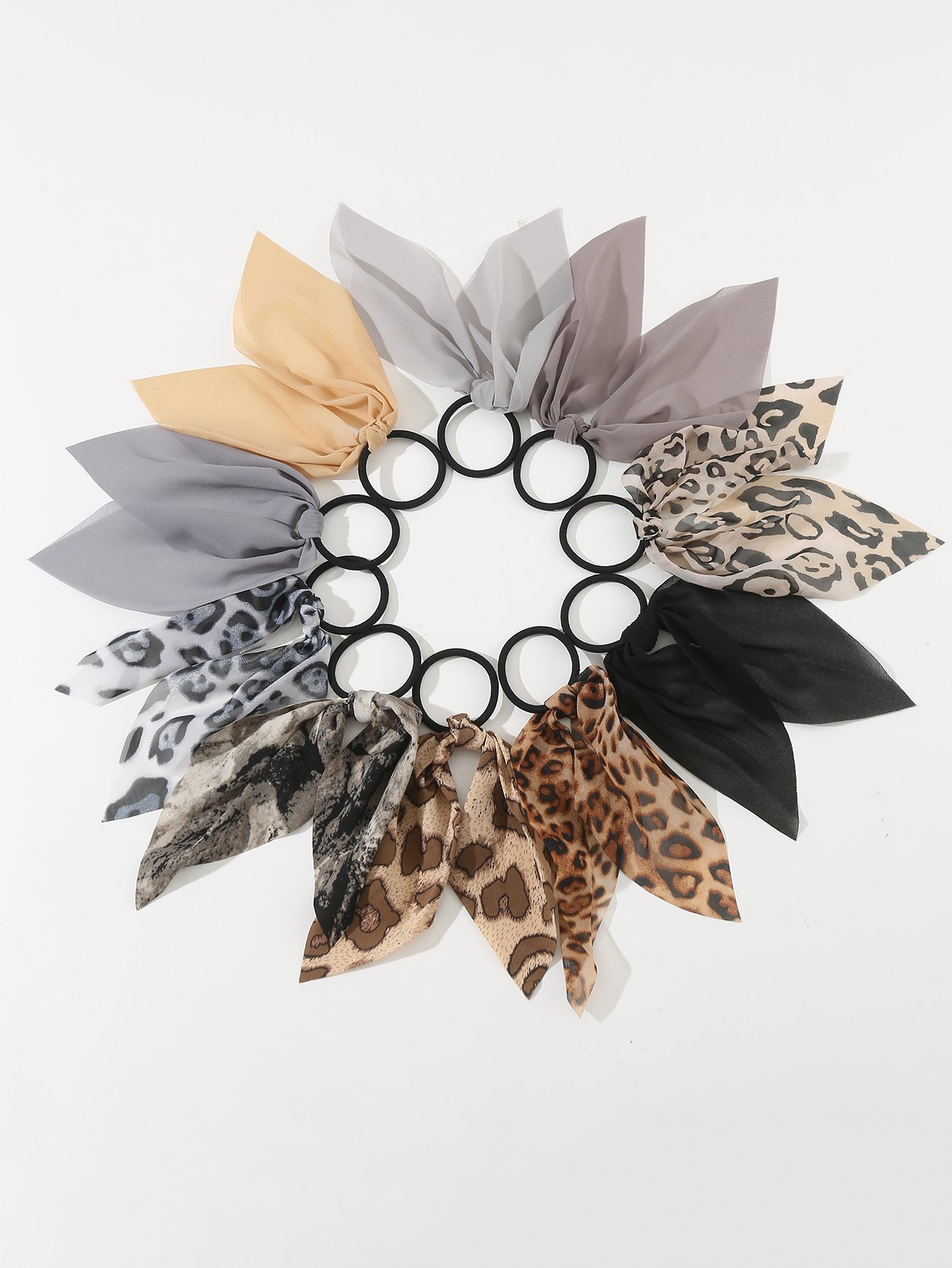 Set of 10 - Assorted Hair Ties
