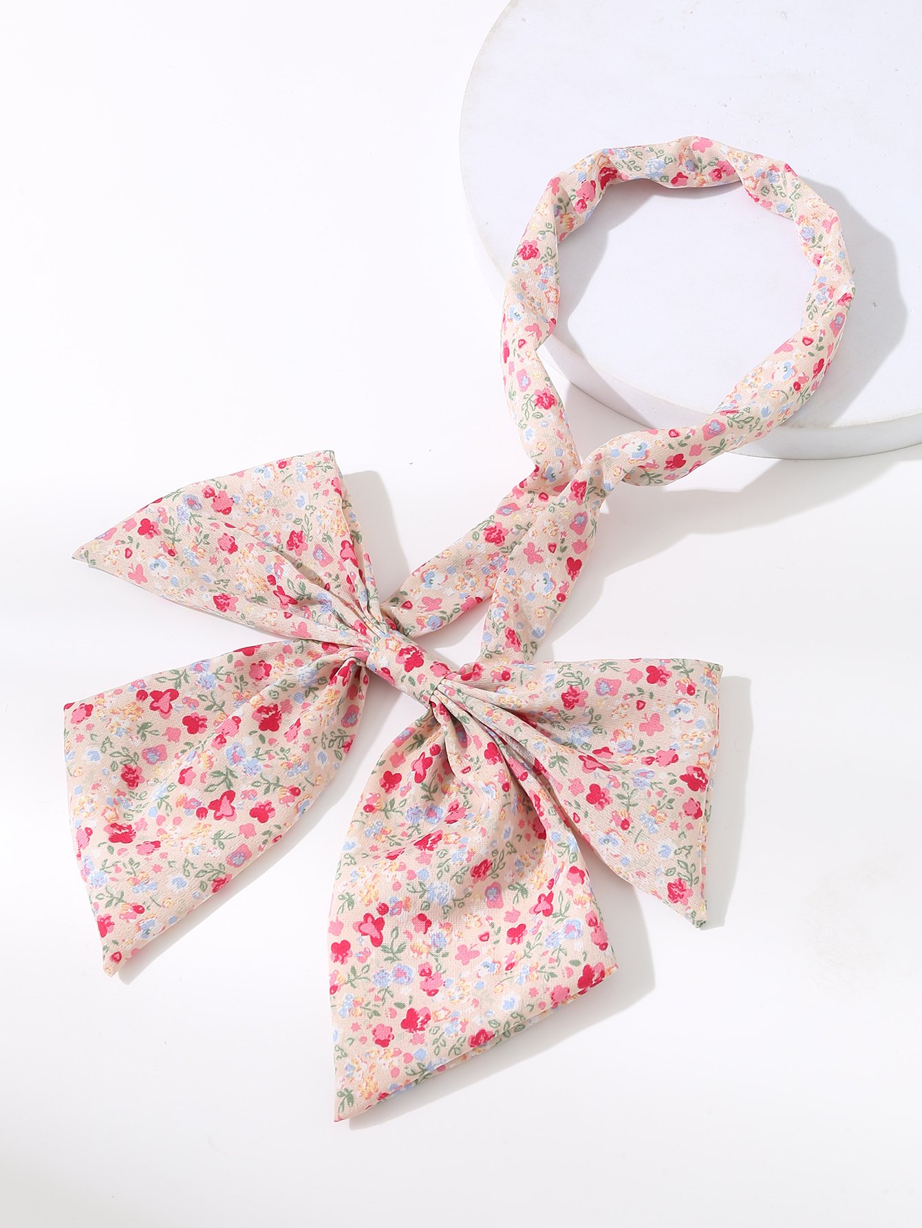 Floral Bow Headband