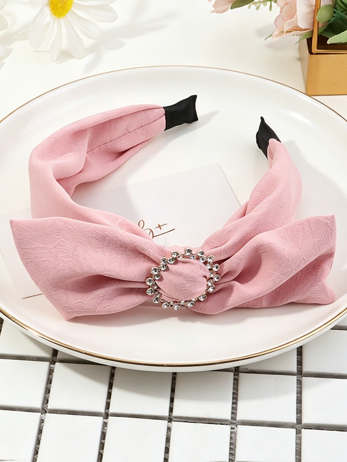 Embellished Bow Headband