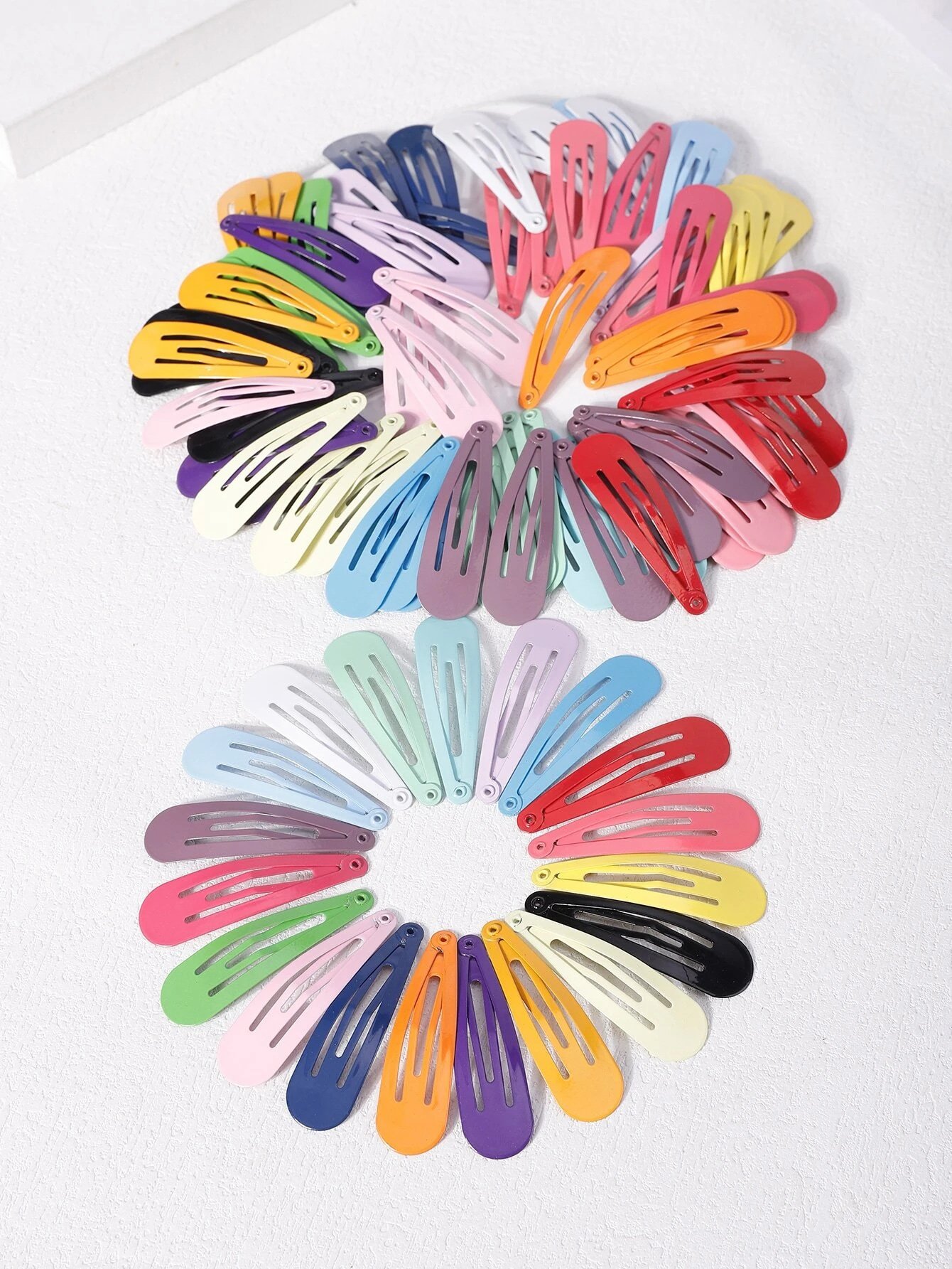 Set of 48 - Plain Fashion Hair Clips