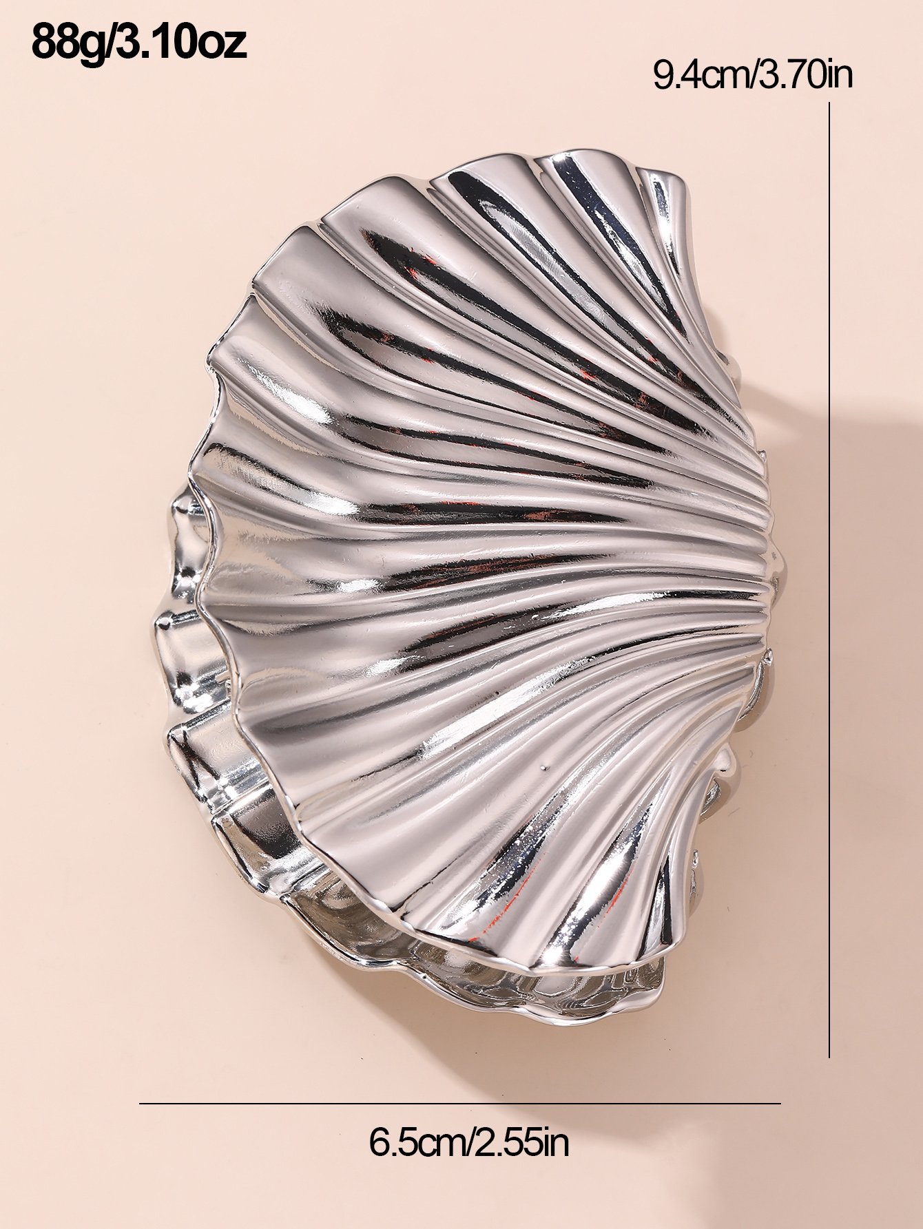 Shell-Shaped Hair Clip