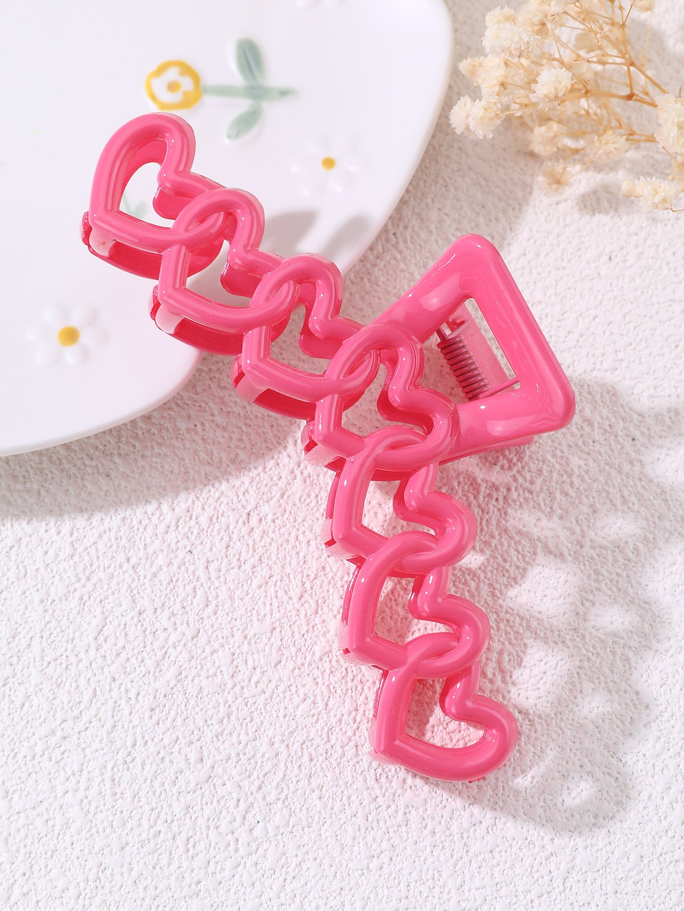 Heart Hair Clamp