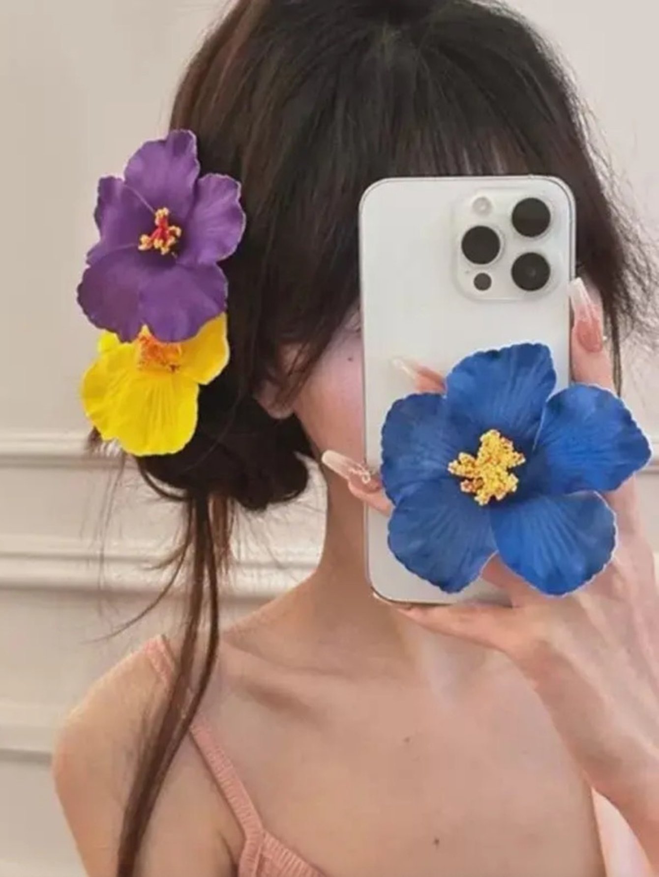 Set of 12 - Flower Hair Clip