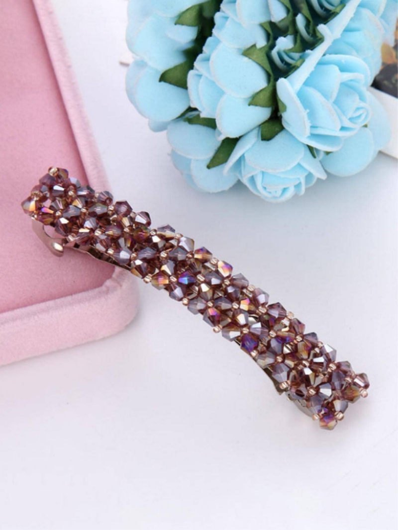 Set of 5 - Embellished Hair Clips