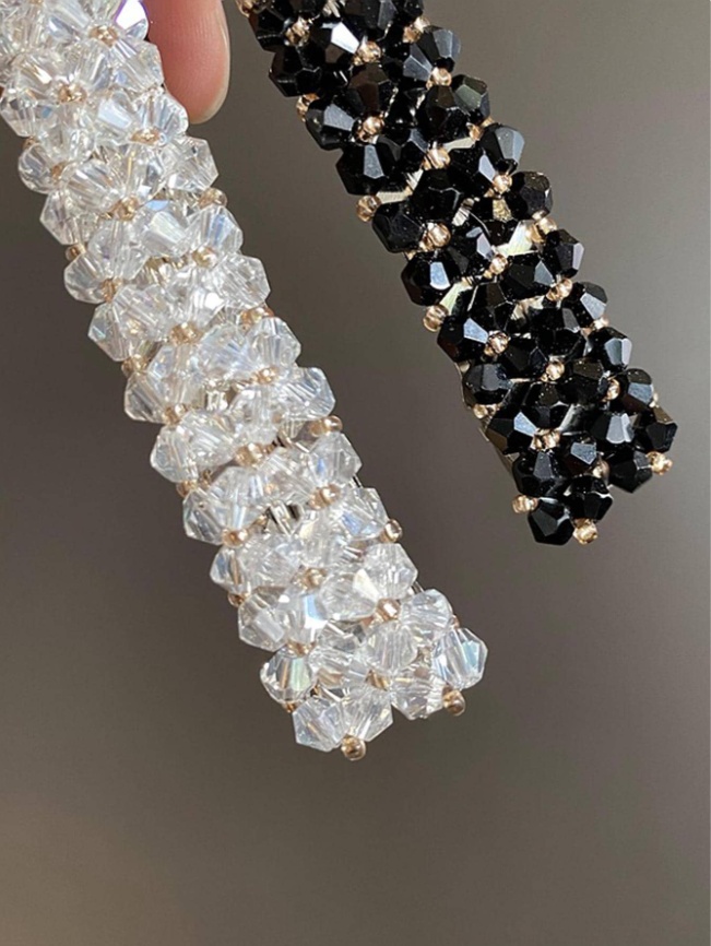 Set of 5 - Embellished Hair Clips