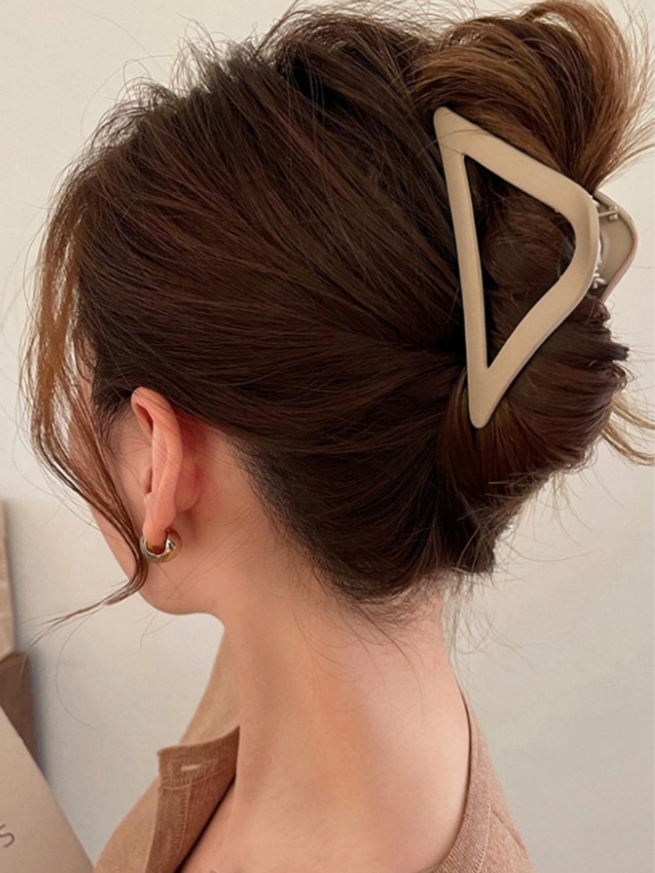 Pack of 3 - Multi-Color Triangle Hair Clips