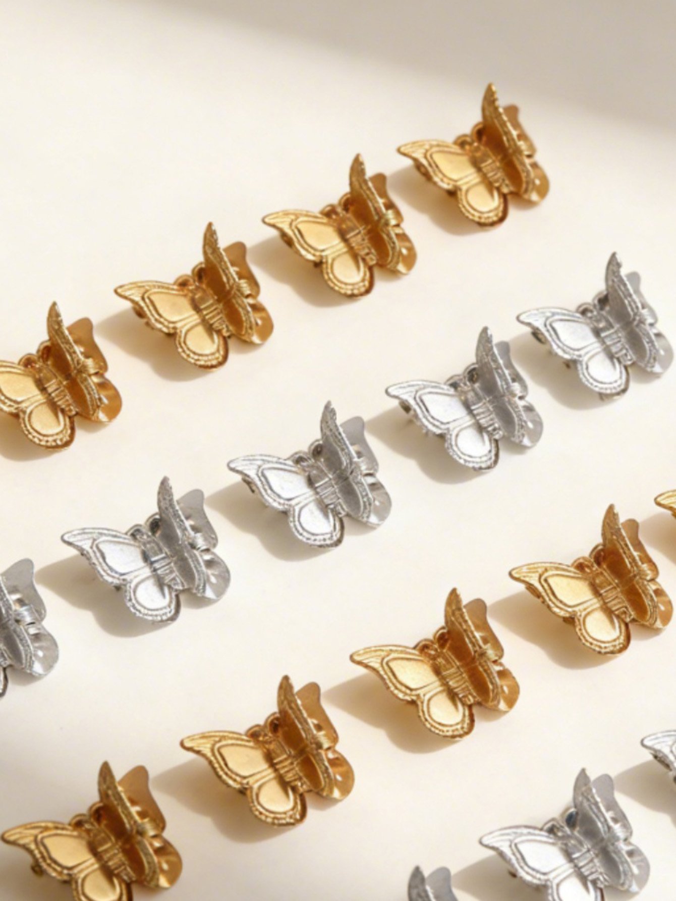 Set of 20 - Butterfly Hair Claw Clip