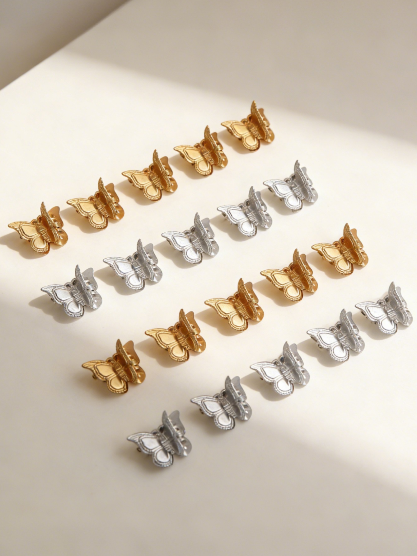 Set of 20 - Butterfly Hair Claw Clip