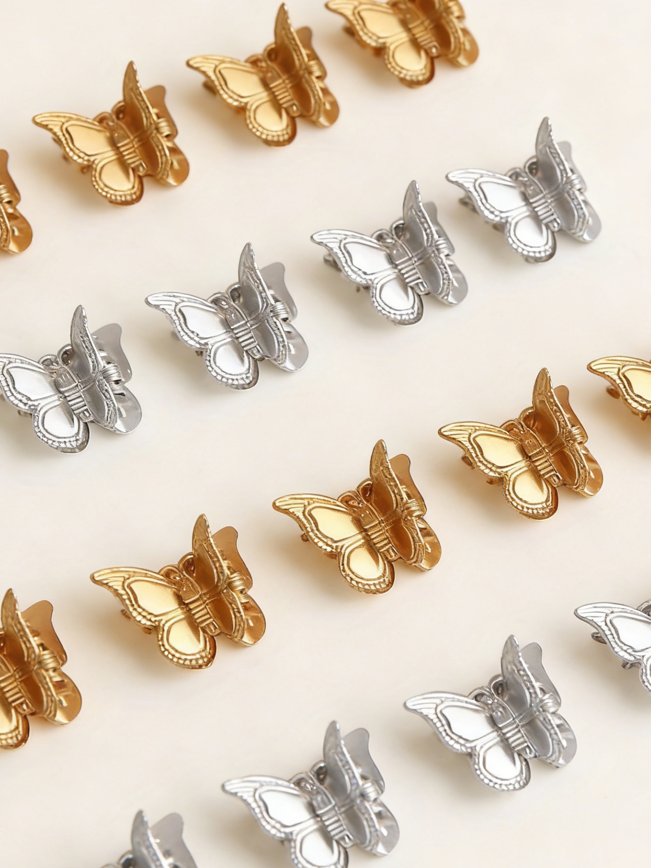 Set of 20 - Butterfly Hair Claw Clip