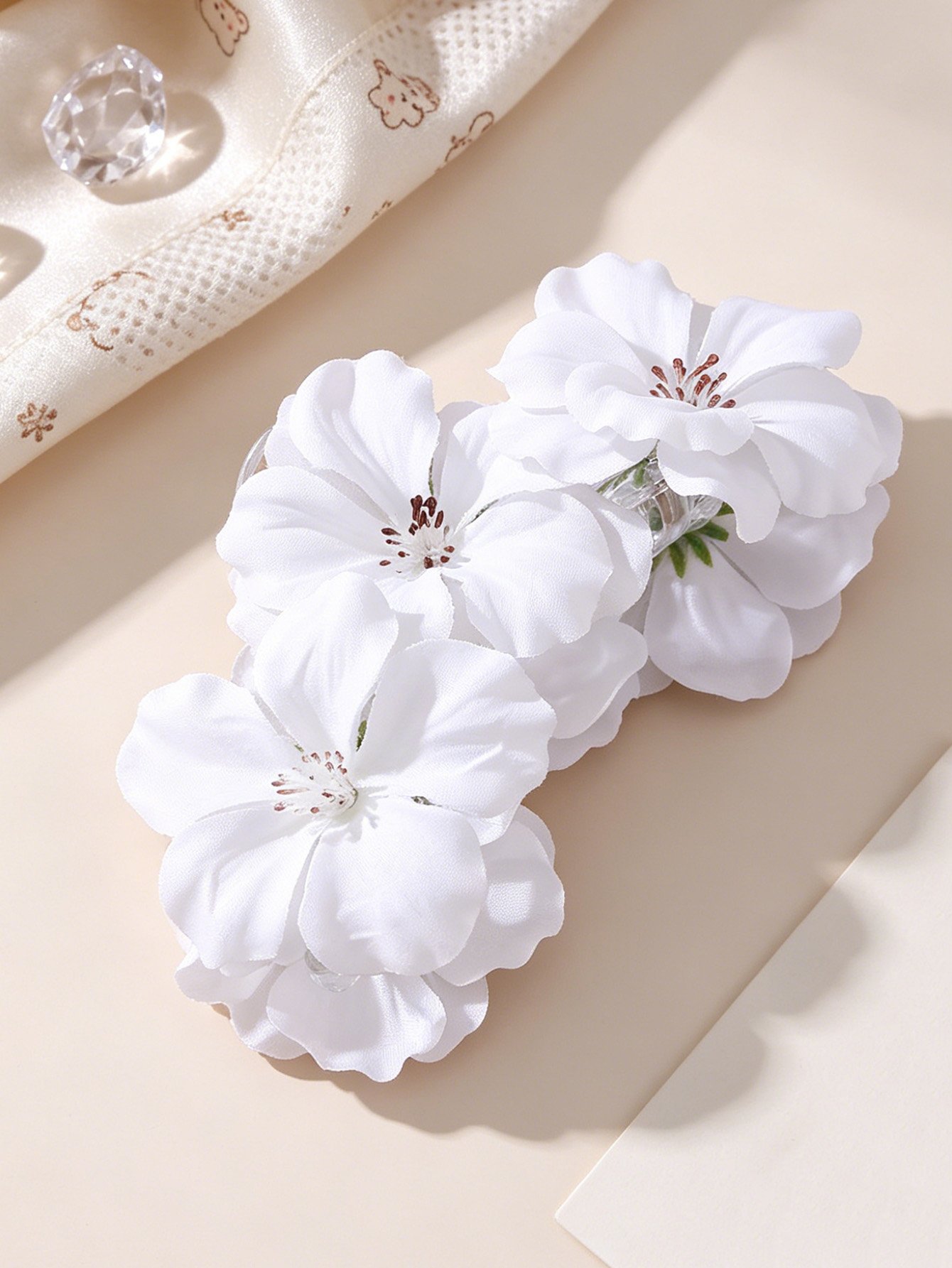 Flower Claw Clip