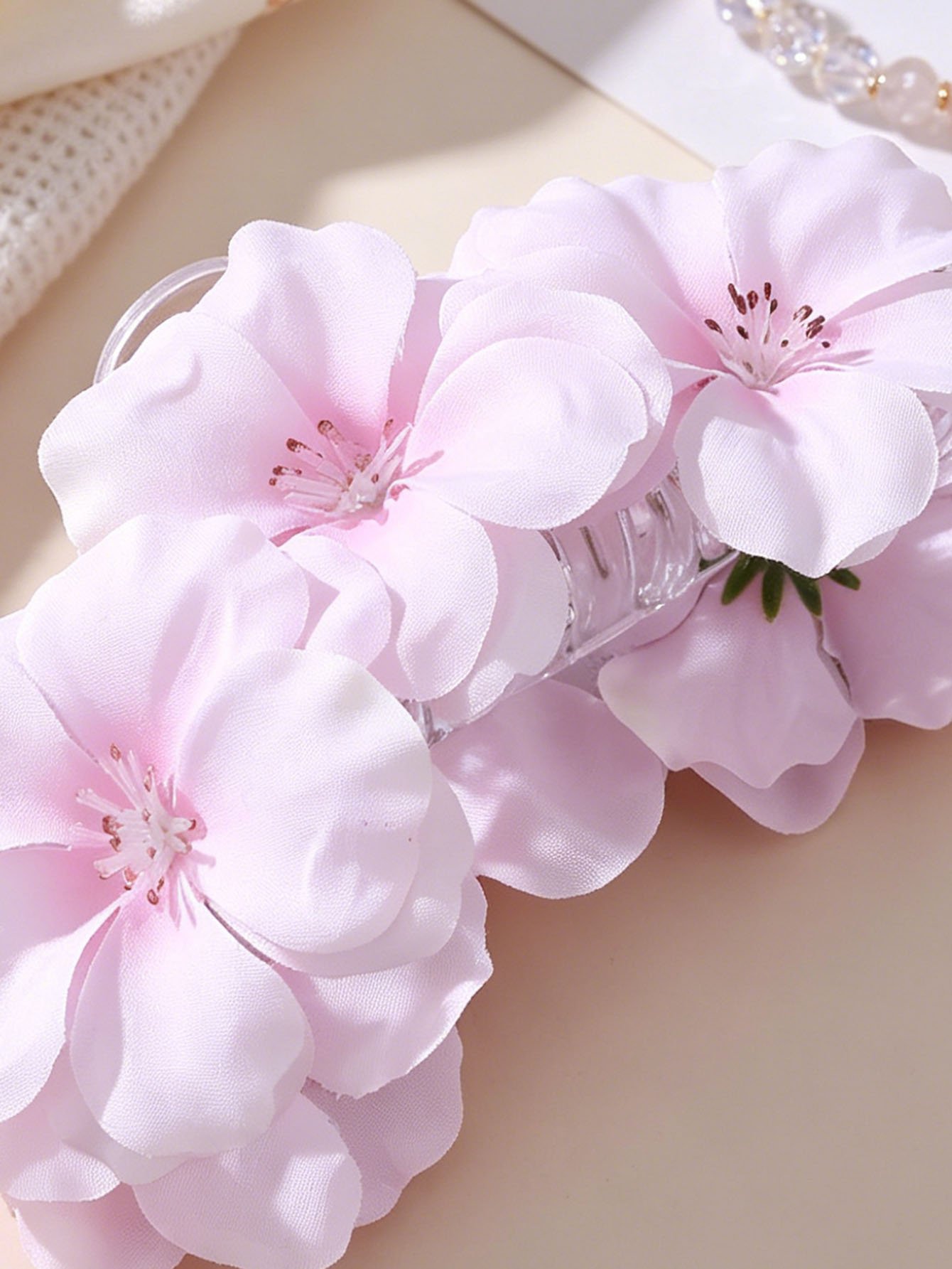 Flower Claw Clip