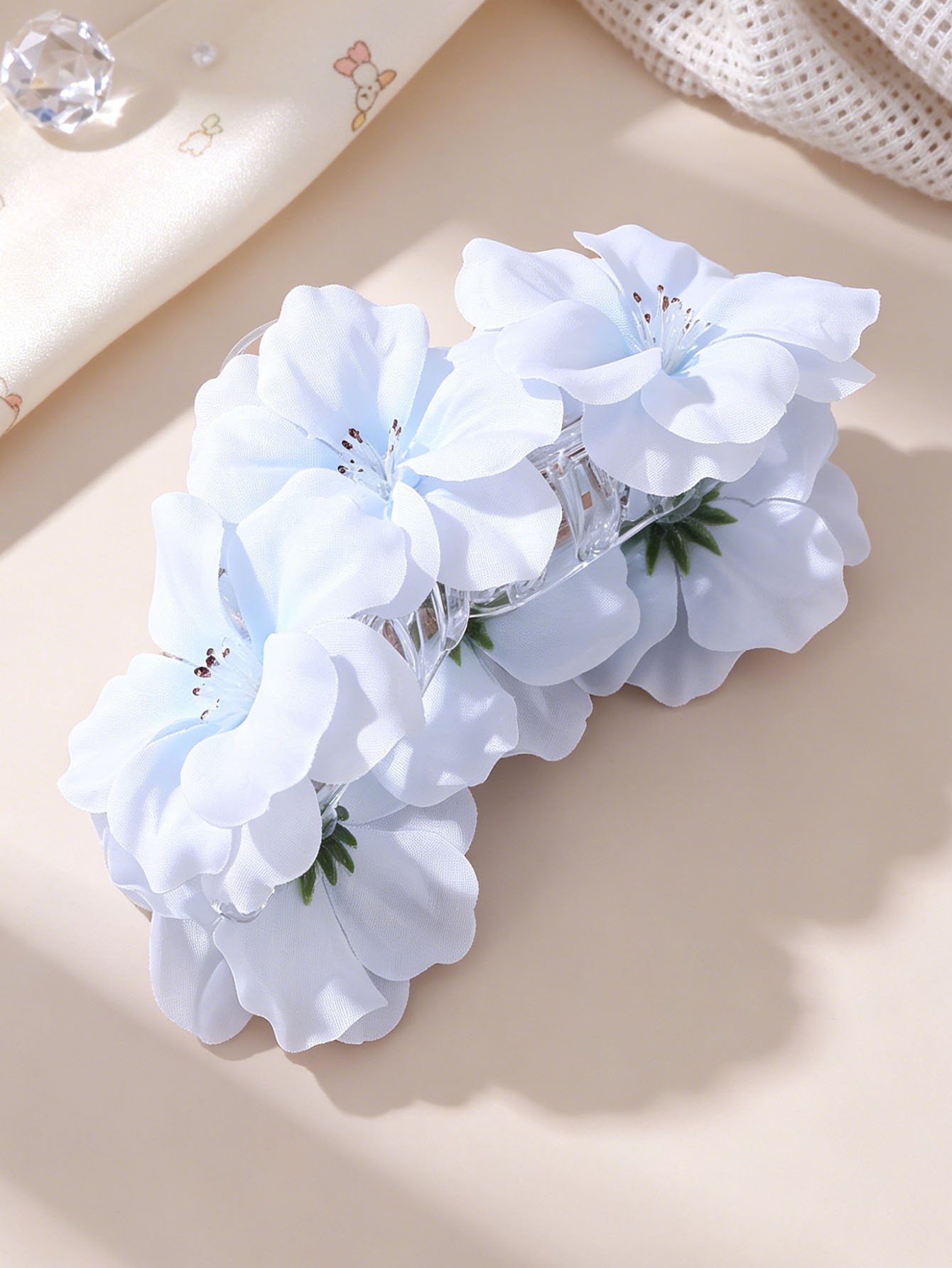 Flower Claw Clip